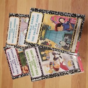 4 Horrible Harry books